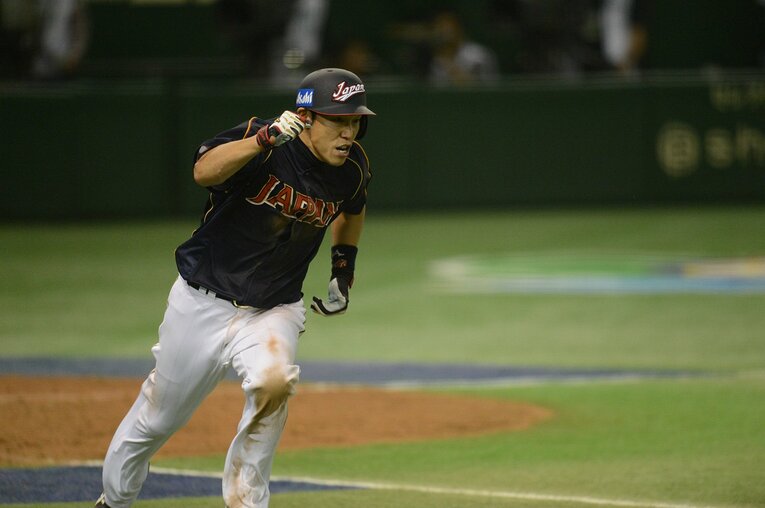 2013 WORLD BASEBALL CLASSIC™では、18打数10安打の活躍で、大会ベストナインにも選出された　©Naoya Sanuki