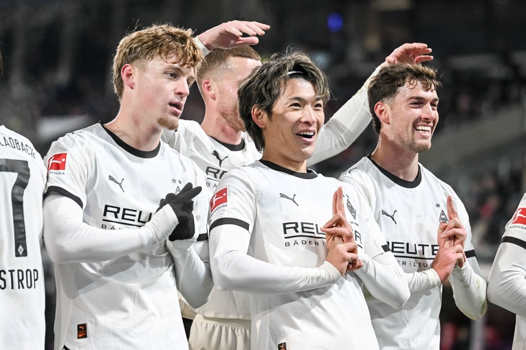 ゴールセレブレーション「忍者ポーズ」をW杯の大舞台でも決められるか　©Getty Images