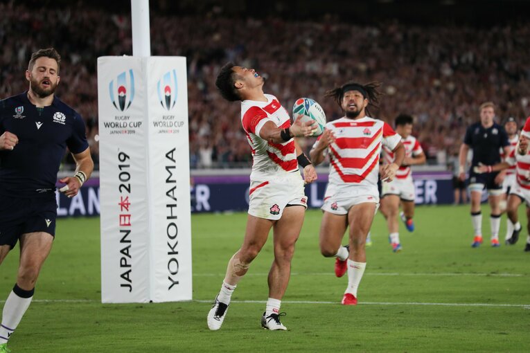 2019年W杯スコットランド戦、福岡堅樹が振り返る“ゾーン”に入ったトライ（10枚目／全10枚）©︎Naoya Sanuki
