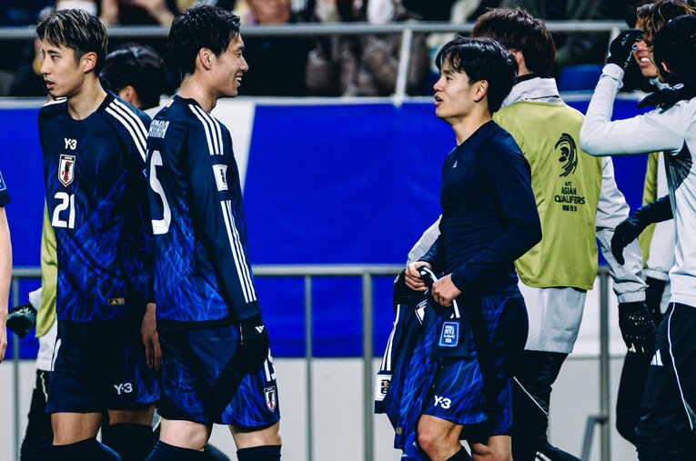 バーレーン戦は鎌田と久保のコンビネーションが生きた一戦だった　©Kiichi Matsumoto