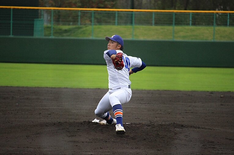 ドラフト1位候補・伊藤大海の投球　©Yu Takagi