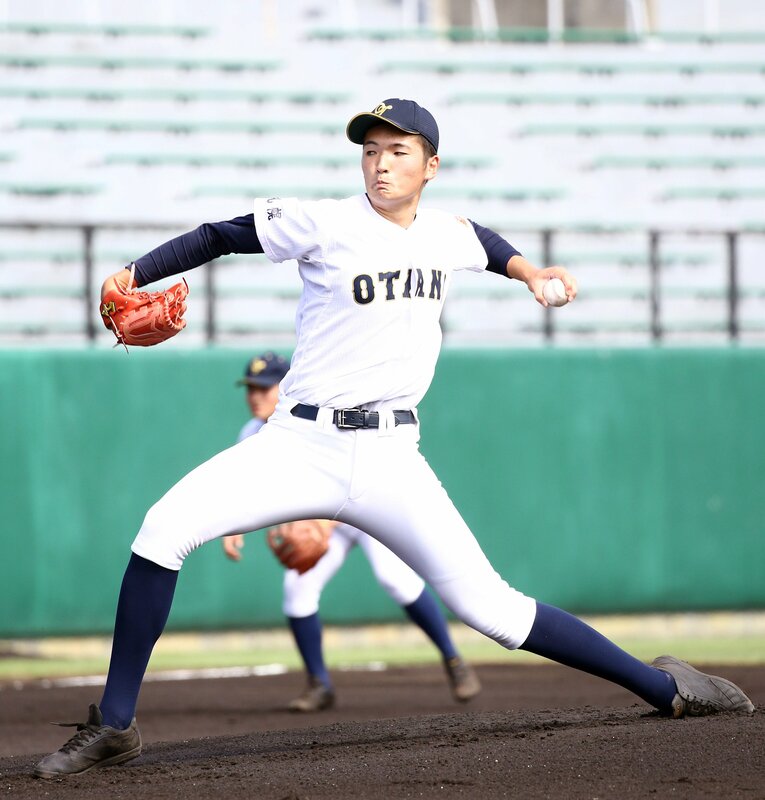 札幌大谷高校2年時には春のセンバツ甲子園に出場した阿部　©JIJI PRESS