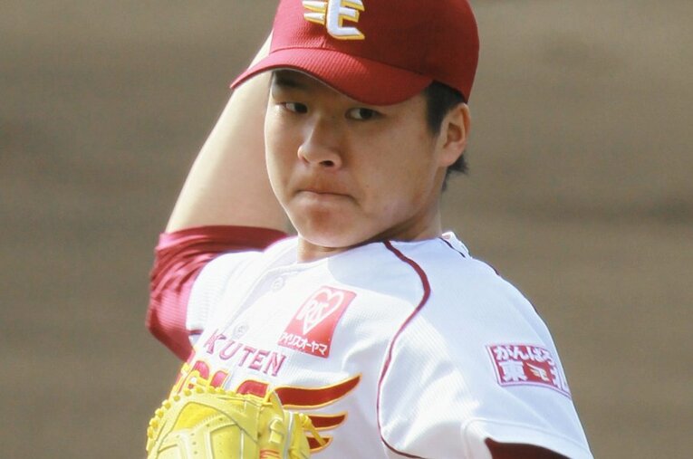 2011年にドラフト2位で楽天入りした釜田佳直。11年目を終えた今秋、球団から戦力外通告を受けた ／ photograph by JIJI PRESS