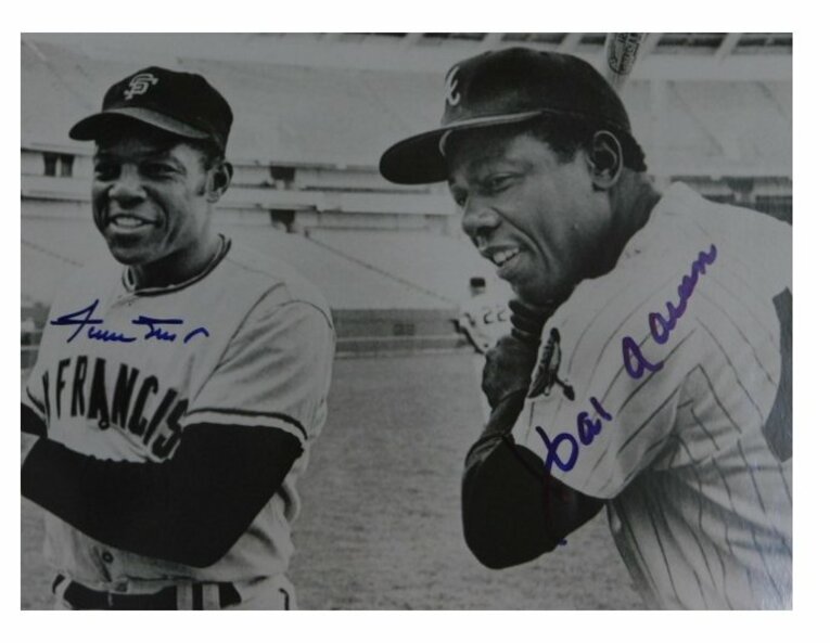 ウィリー・メイズとハンク・アーロン