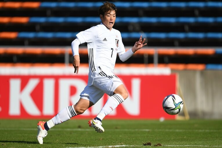 U-22日本代表の清水MF鈴木唯人