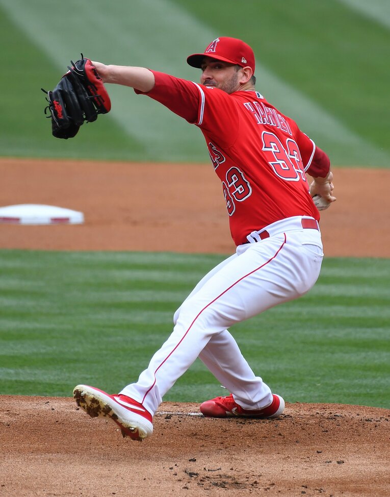 衝撃的な証言をしたマット・ハービー（エンゼルス所属当時）　©Getty Images