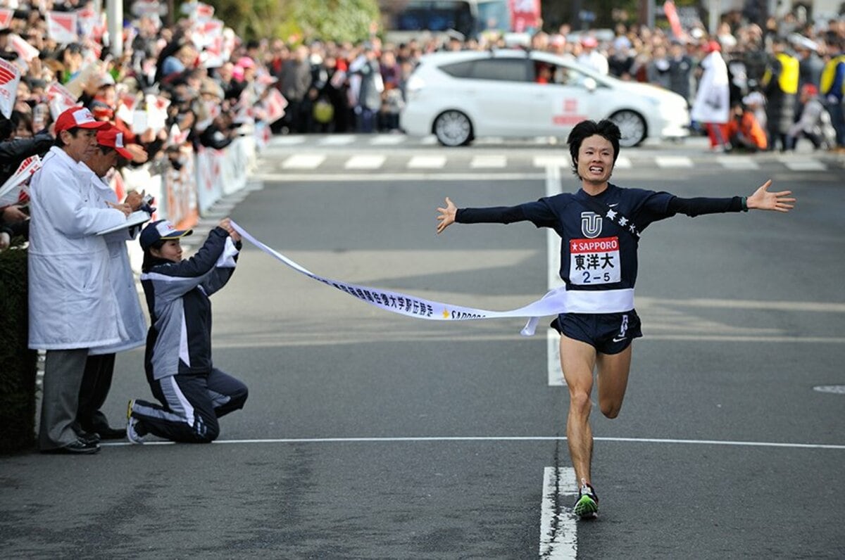 ギャラリー 秘蔵写真 柏原竜二 神野大地 大迫傑 箱根駅伝スターたちの名シーン 駅伝 Number Web ナンバー