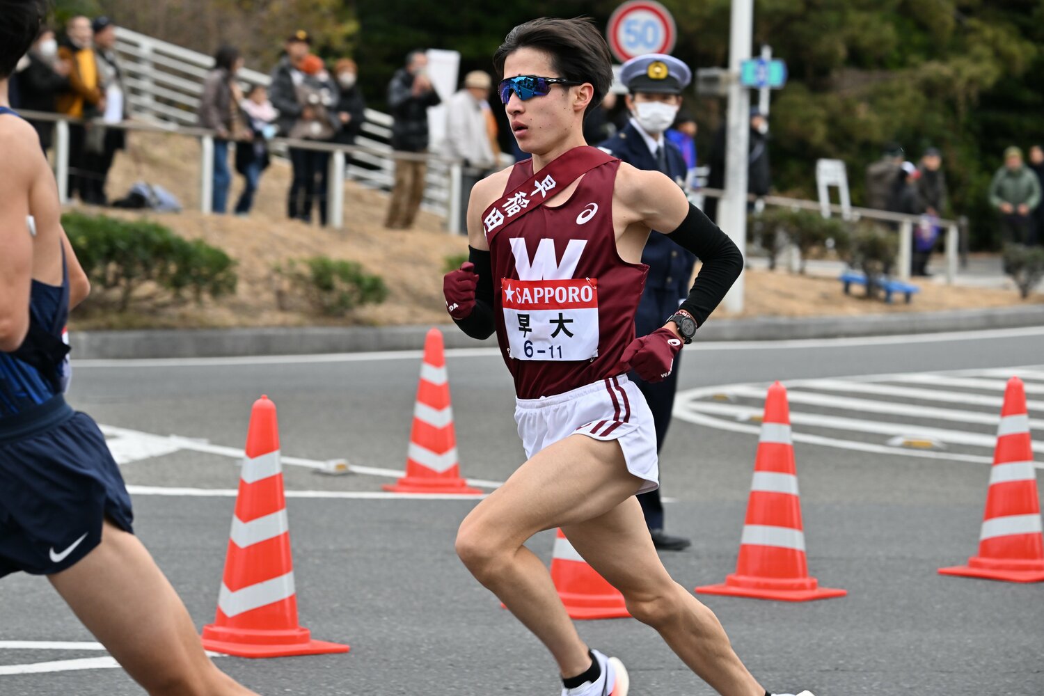 政治経済学部で学ぶ辻　©Naoya Sanuki