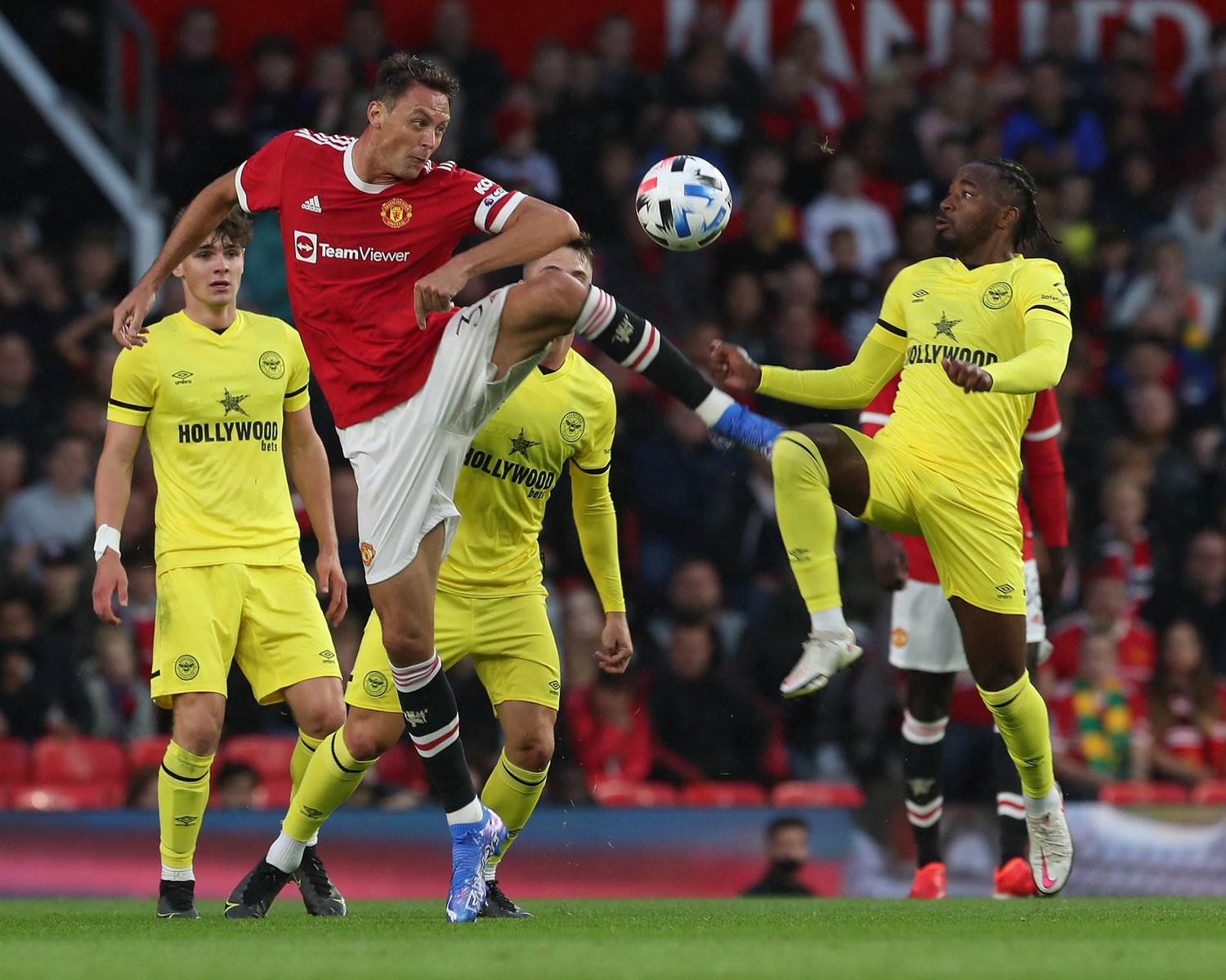 7月のプレシーズンマッチではマンチェスター・Uと対戦した　©Getty Images