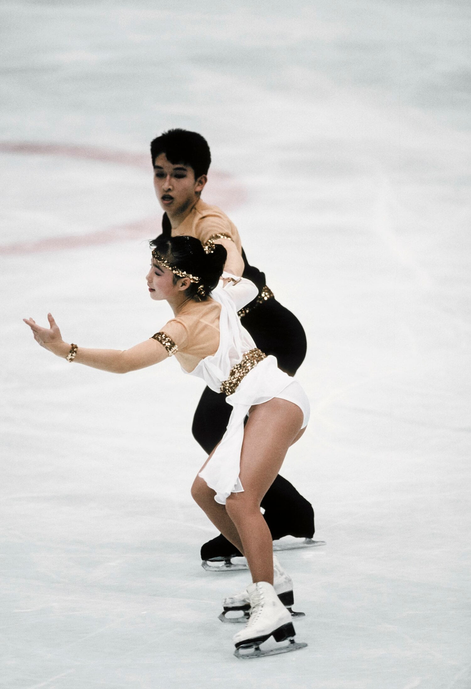 1992年当時の井上・小山組　©Getty Images