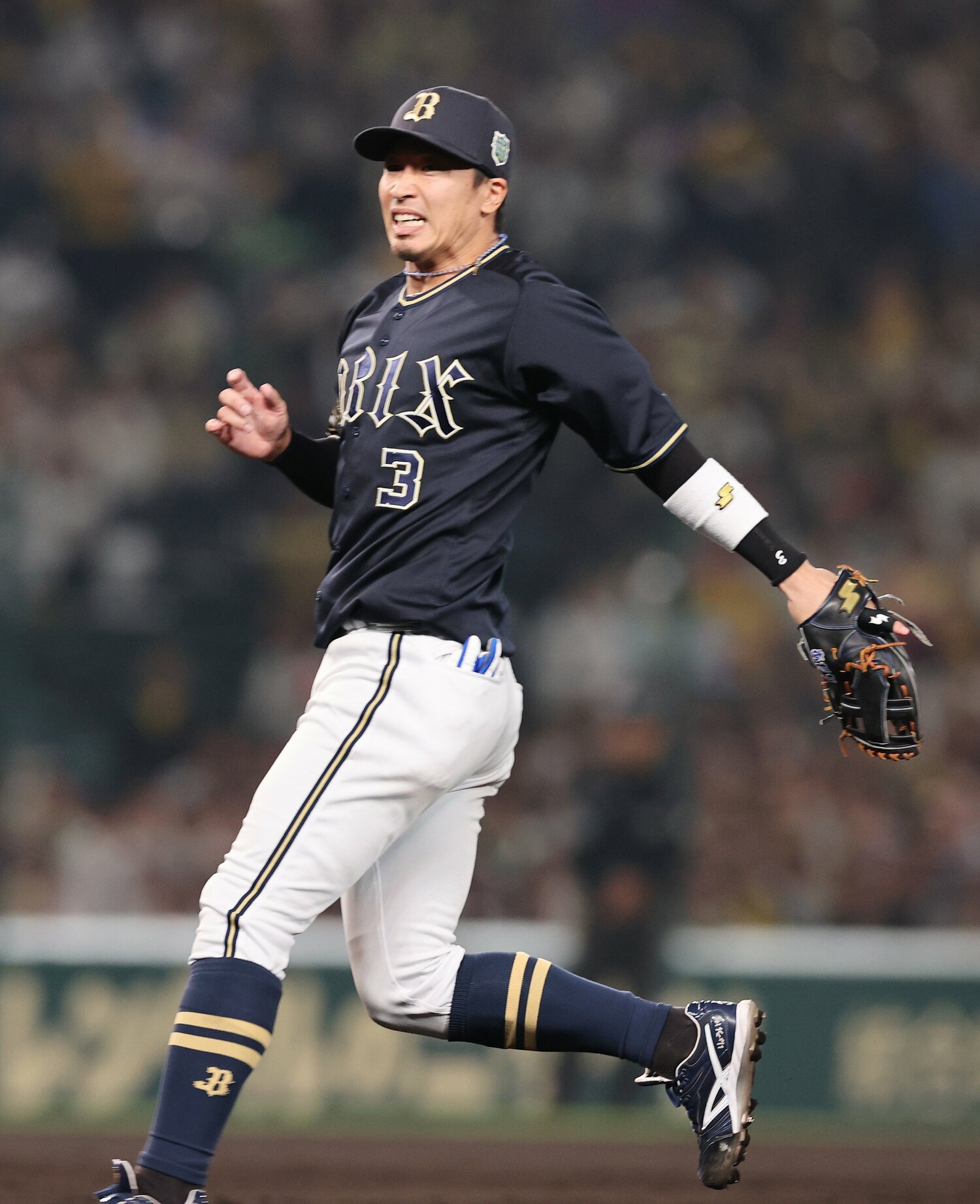 痛恨の失策(写真は2023年日本シリーズ) ©︎JIJI PRESS