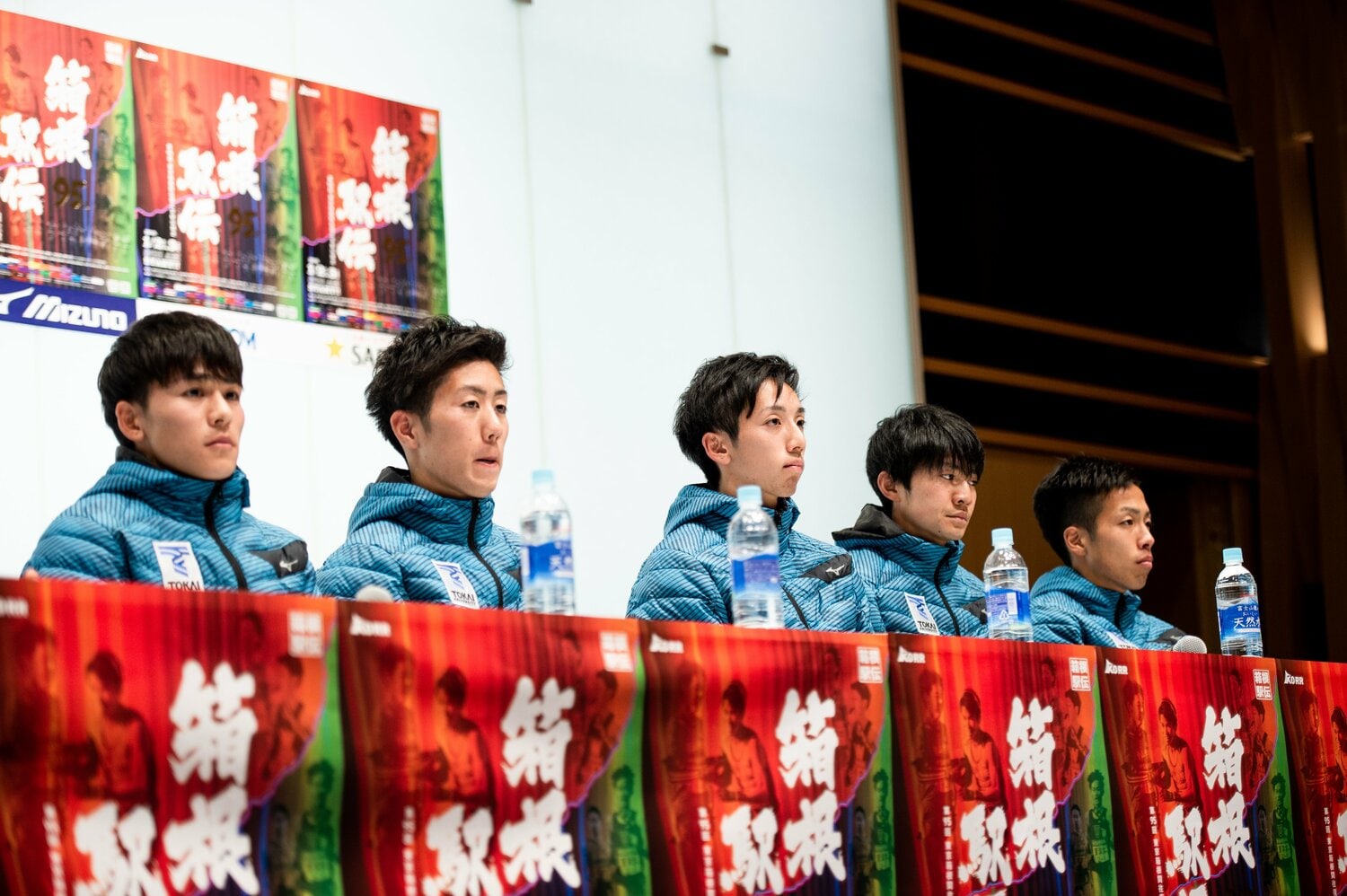 優勝後の東海大メンバー。一番右が郡司 ©Wataru Sato