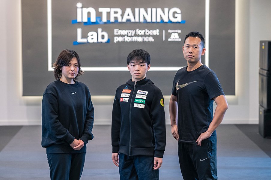 「3年後は自分が世界一になる」フィギュアスケーター・鍵山優真がトレーナー・淺井利彰、スポーツ栄養士・吉本寛那と思い描くブレない未来<Number Web> photograph by Takuya Sugiyama