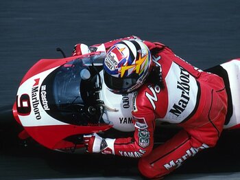 <語り継がれる天才ライダー> 「ノリック、転ぶな!」~阿部典史、2つの鈴鹿グランプリ~<Number Web> photograph by VEGA INTERNATIONAL