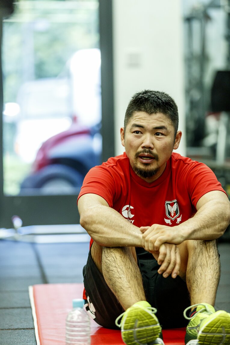 キヤノンイーグルス時代（2020年）©︎Kiiichi Matsumoto