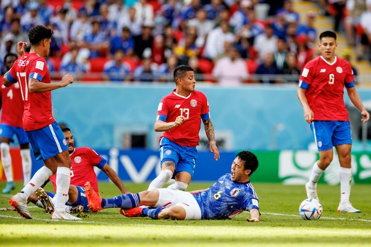 カタールW杯コスタリカ戦　©Kiichi Matsumoto/JMPA
