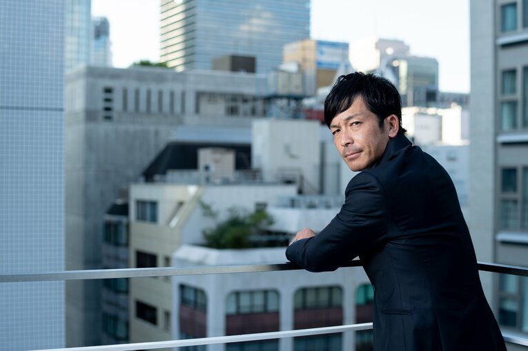 松田宣浩のインタビュー「後」カット　©Miki Fukano