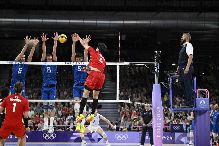 パリ五輪・準々決勝イタリア戦　©︎Asami Enomoto/JMPA