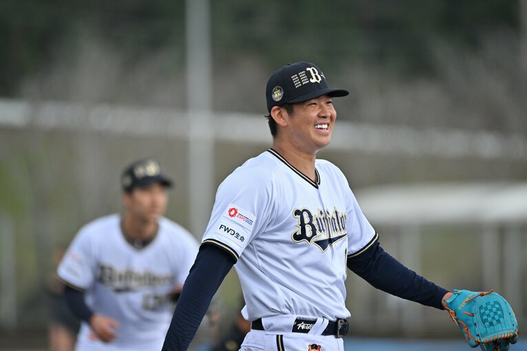 種市が「愛嬌もある」というオリックスの山下　©︎Hideki Sugiyama
