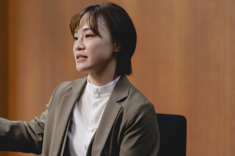 リオ五輪女子レスリング金メダリストの登坂絵莉さん　©Wataru Sato