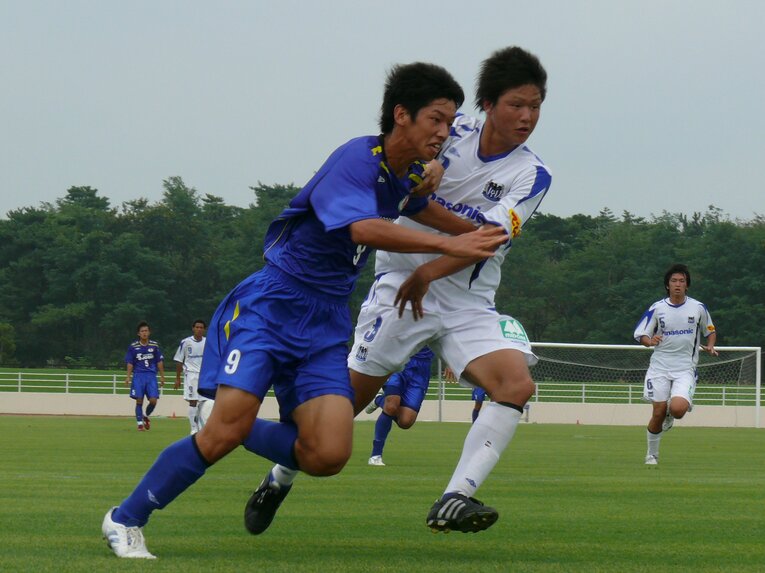 鹿児島城西高・大迫勇也（ヴィッセル神戸）©︎Takahito Ando