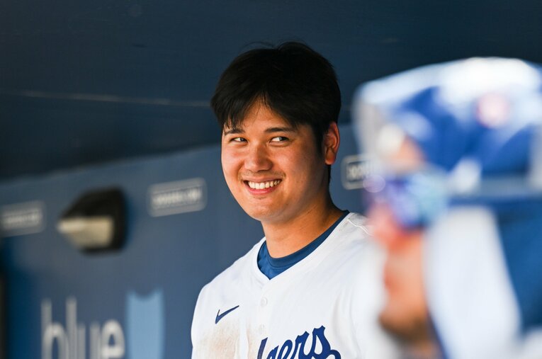 言葉でもファンを惹きつけている大谷翔平 ／ photograph by Nanae Suzuki