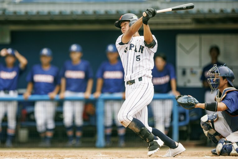 「指名漏れ→帝京大進学予定」履正社・森田大翔　©Kichi Matsumoto