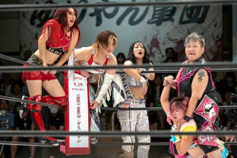 Netflix『極悪女王』配信記念イベント（9月11日）©︎Takuya Sugiyama