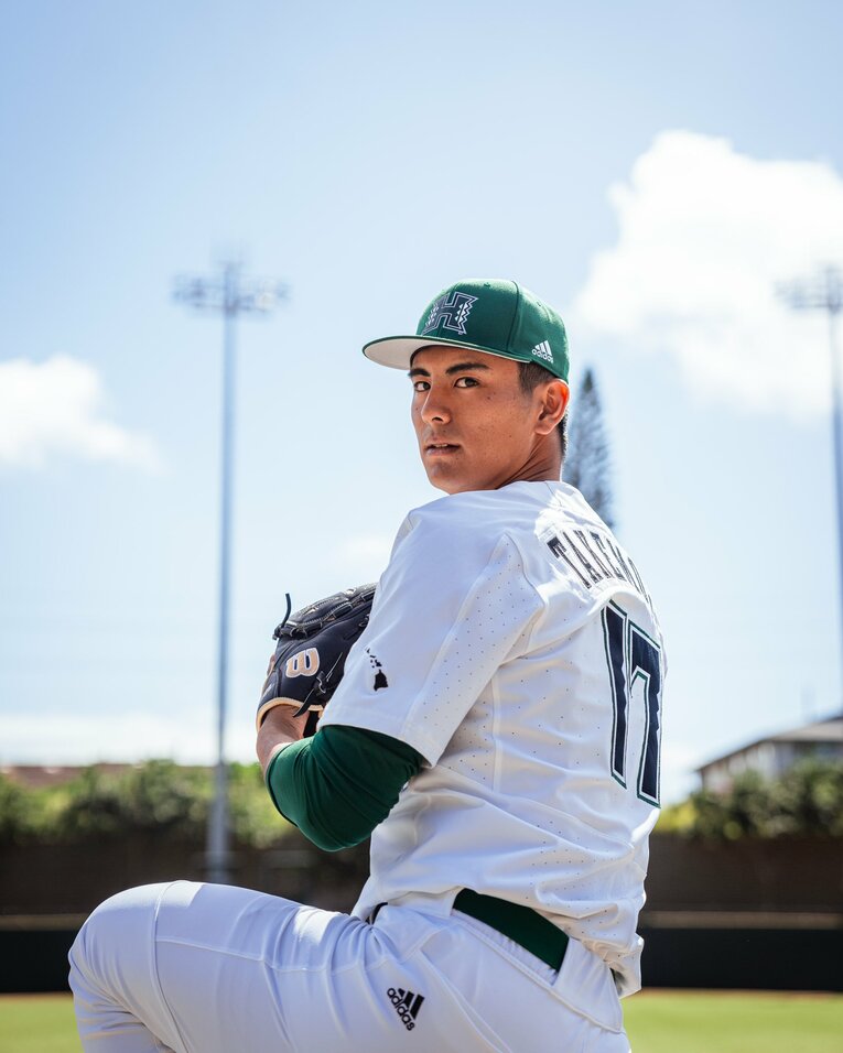進学したハワイ大でも活躍した武元／ハワイ大野球部公式Xより