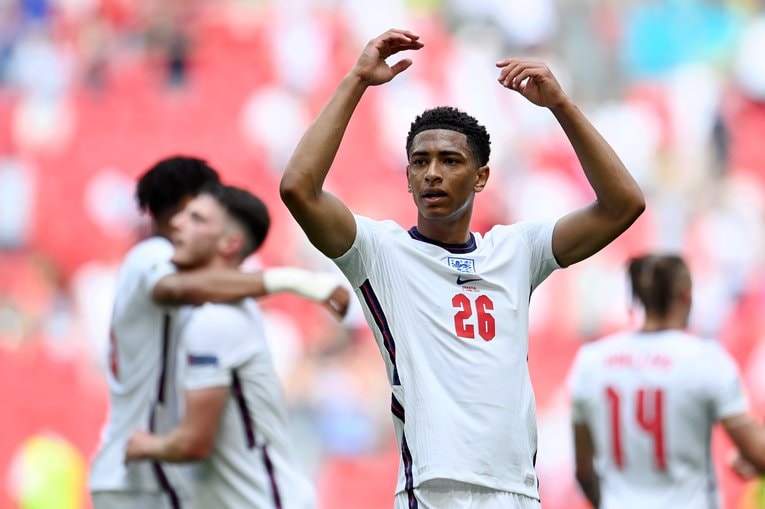 イングランド代表MFジュード・ベリンガムは18歳なったばかり　©Getty Images