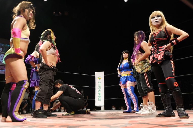 8月1日に開催された666の納涼夏祭り興行