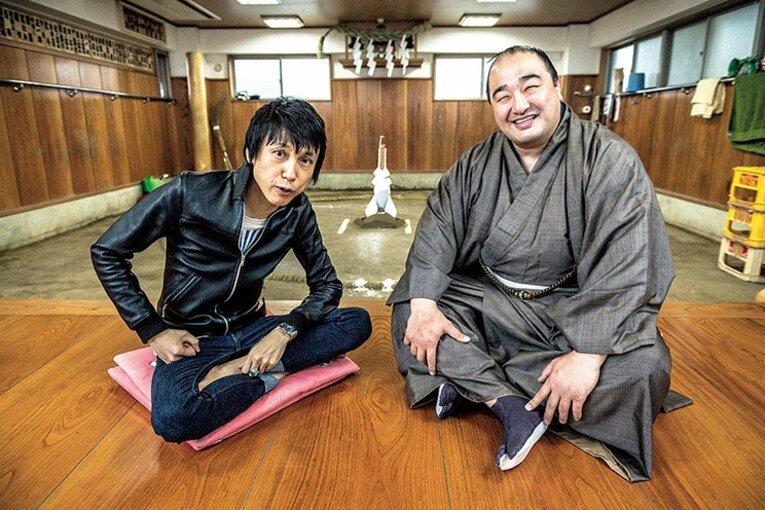 甲本ヒロト×安美錦土俵の上に「情熱の薔薇」を。(3)