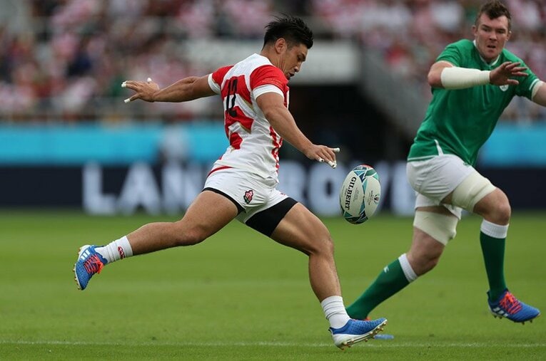 中村亮土／アイルランド戦 ／ photograph by Naoya Sanuki