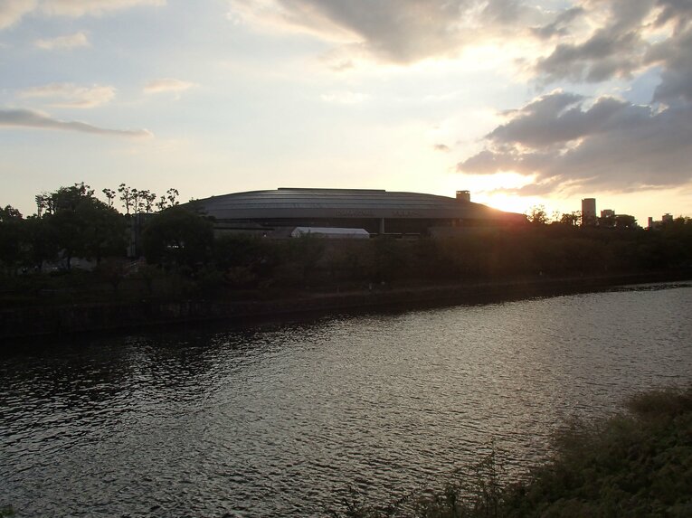 「10.9」にスターダムが開催された大阪城ホールの外観