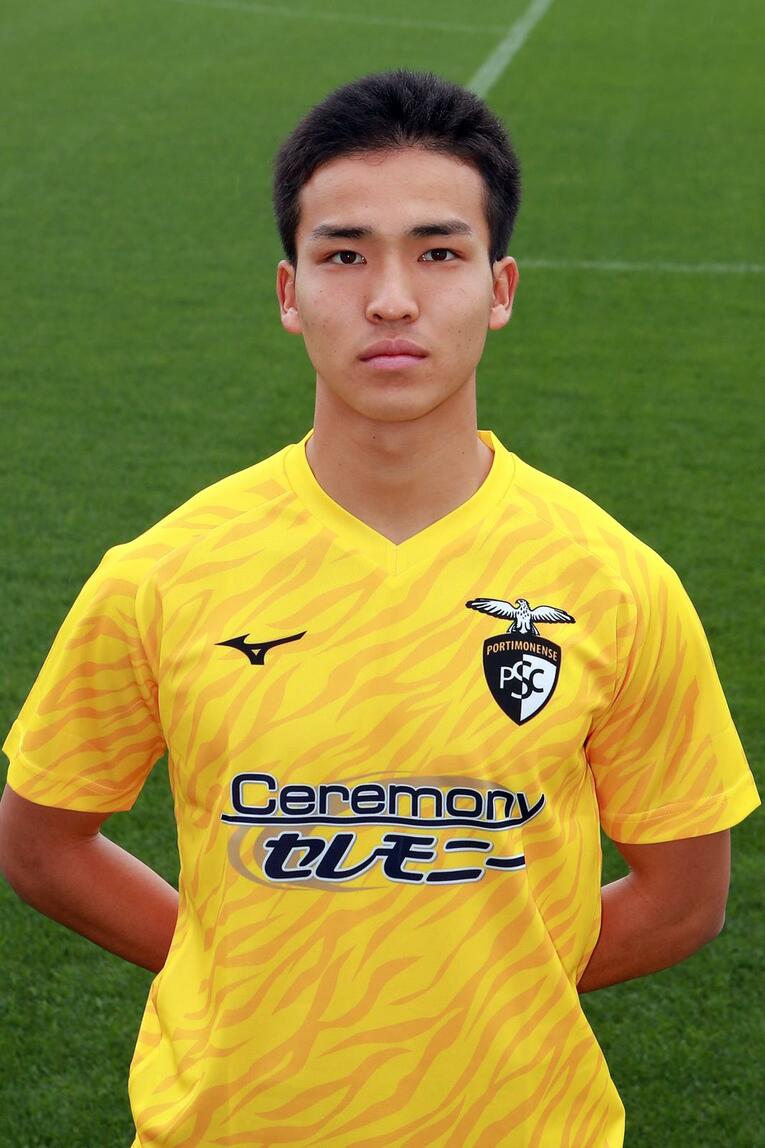 ポルティモネンセのユニホームを纏う廣澤　©︎PortimonenseSC