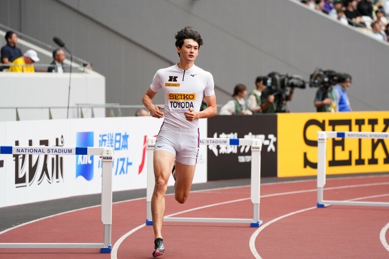400ｍハードルに加えて110ｍハードルでも代表入りの可能性を残す　©Satoshi Wada