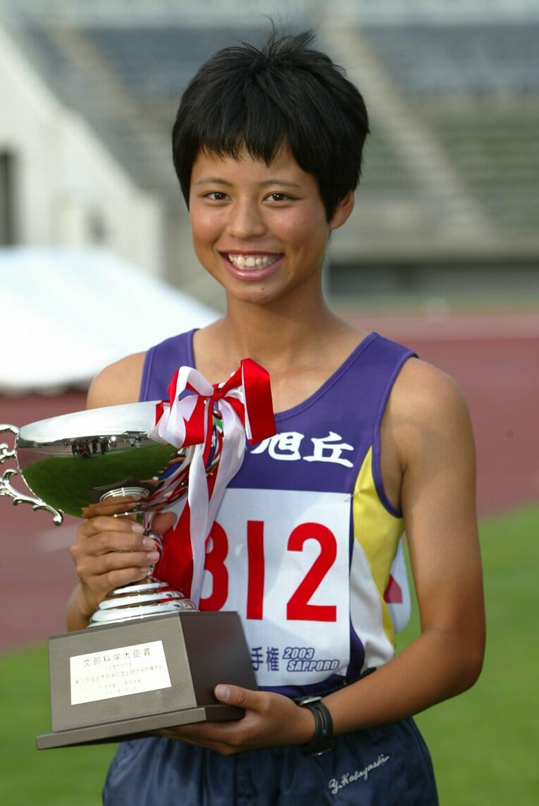 中学時代の小林　©AFLO