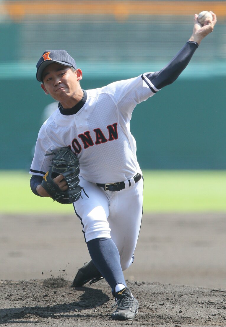 １年夏の甲子園から活躍していた宮城　©︎JIJI PRESS