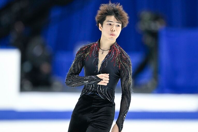 佐藤駿／NHK杯FSの演技　©️Asami Enomoto