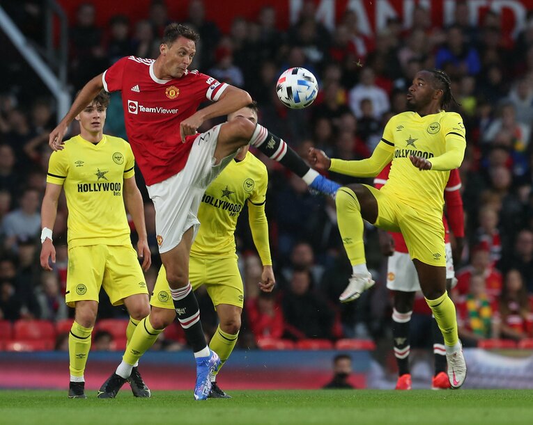 7月のプレシーズンマッチではマンチェスター・Uと対戦した　©Getty Images