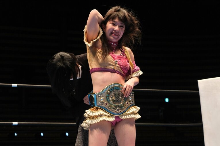 「覚悟が決まりました」春輝つくしが“メチャクチャにやり散らかし”てアイスリボンのトップに　8度目挑戦でベルトを巻けた理由とは？(48)