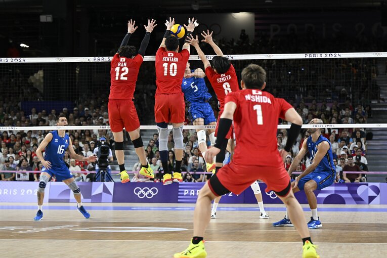 パリ五輪・準々決勝イタリア戦　©︎Asami Enomoto/JMPA