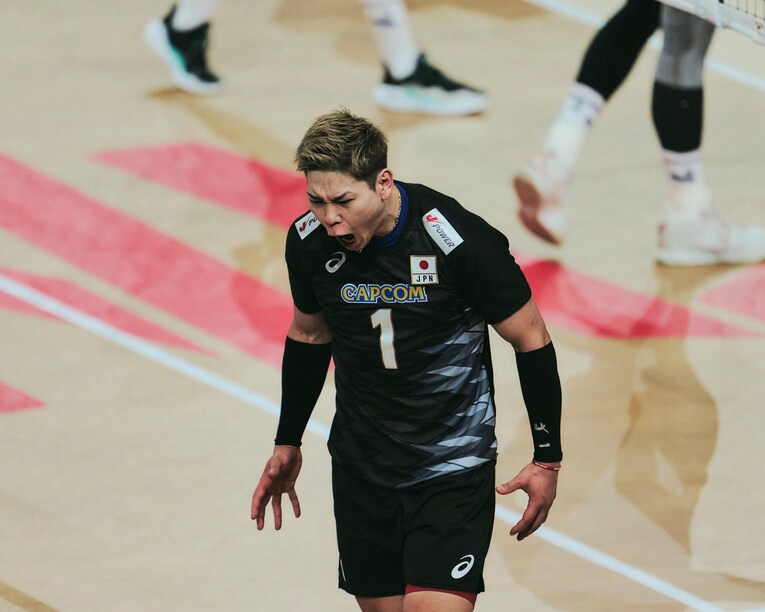 西田有志（VNLスロベニア戦）©︎Yuki Suenaga