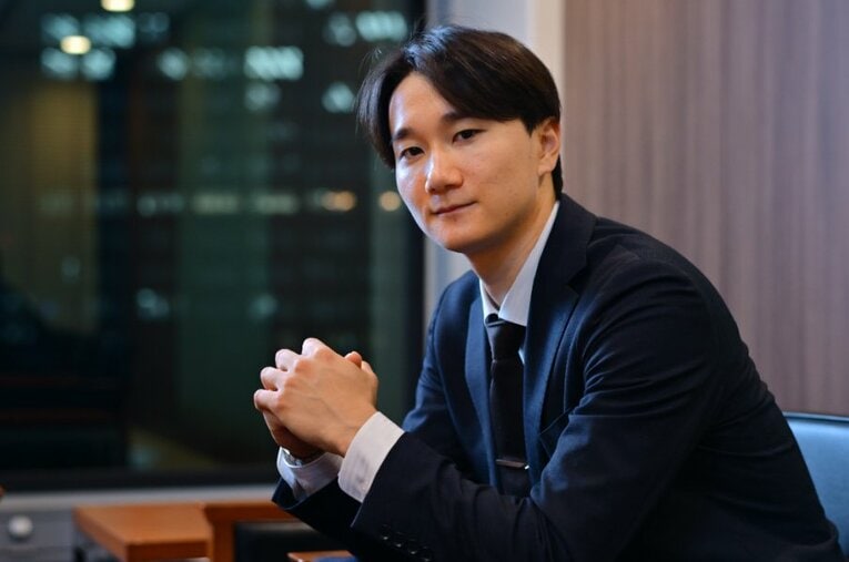 2017年のプロ野球ドラフト会議で日本ハムに7位指名された宮台康平さん。東京大学史上6人目のプロ野球選手となった ／ photograph by Hideki Sugiyama