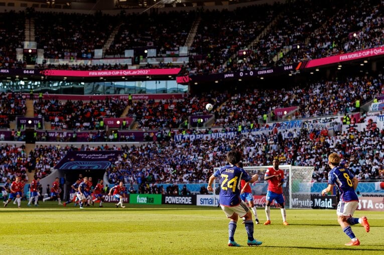 カタールW杯コスタリカ戦　©Kiichi Matsumoto/JMPA