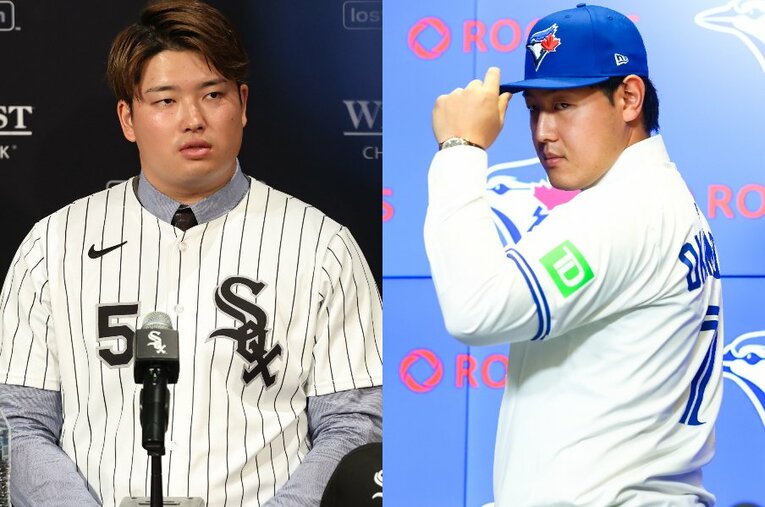 村上と岡本は、MLB1年目にどのような成績を残すだろうか？ ／ photograph by Getty Images