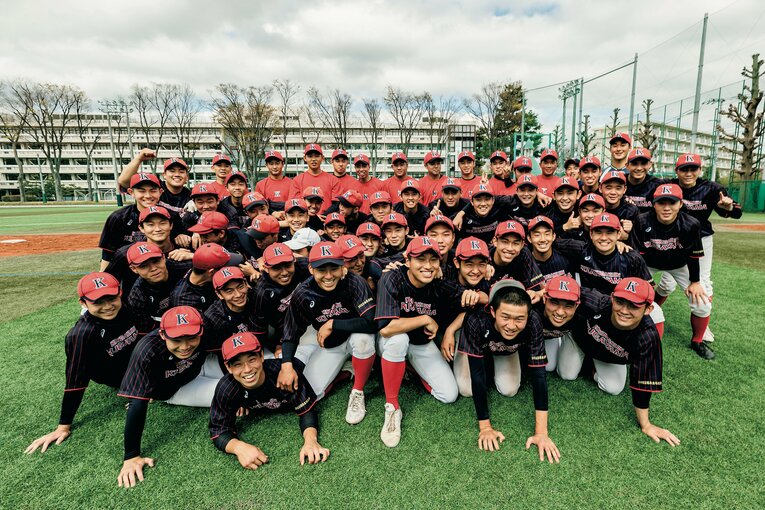 イチローの指導を生かし、センバツで初のベスト4に進出した國學院久我山　©︎Kiichi Matsumoto