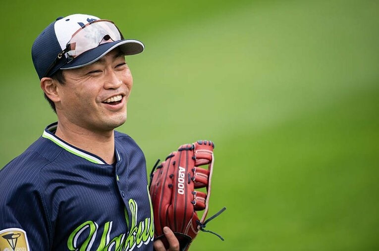 42歳での引退を決断した青木宣親。日米での野球人生はきっと、未来のスワローズにとっても大きな財産となる ／ photograph by Nanae Suzuki