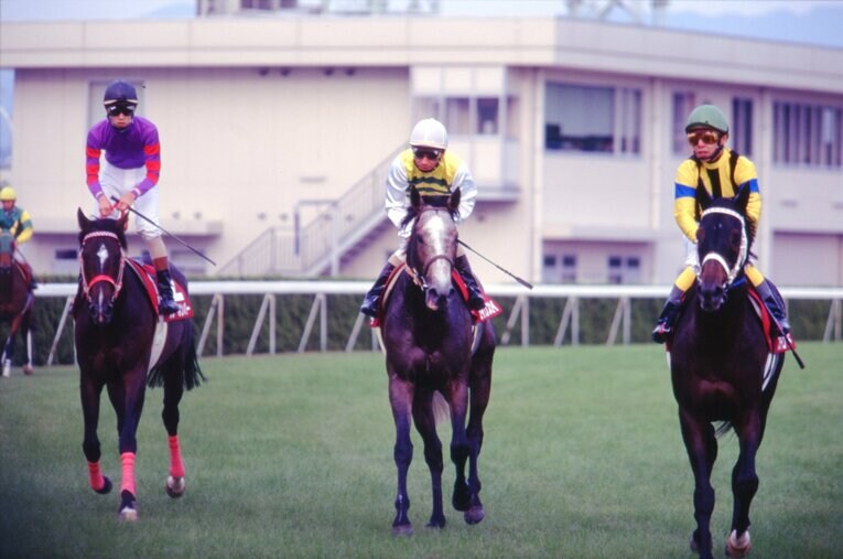 1998年京都大賞典、セイウンスカイ　©Tomohiko Hayashi