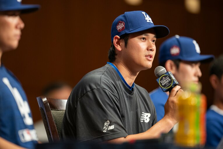 【最新フォト】MLB開幕シリーズ2025　大谷翔平らドジャース軍団は東京ドームでのびのびと調整　©︎Nanae Suzuki